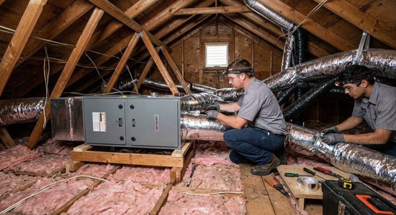 Attic Furnace Installation in Cincinnati, OH