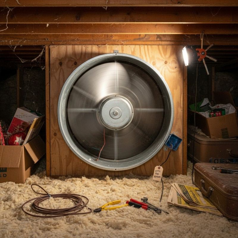 Attic Fan Servicing in Orem, UT