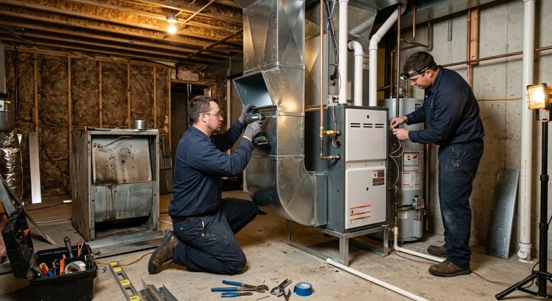Attic Furnace Installation in Annapolis, MD