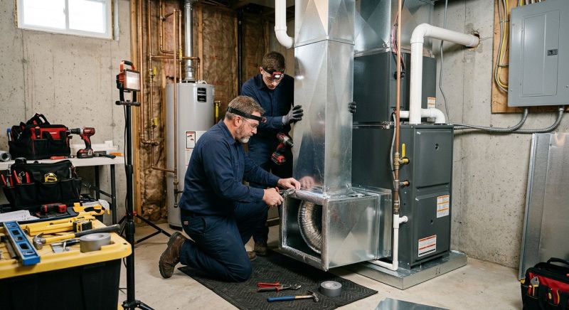 Attic Furnace Installation in Annapolis, MD