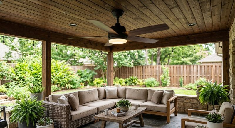 Porch Fan Installation in Wilmington, NC