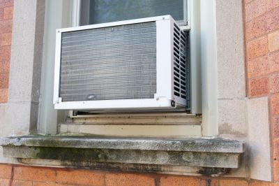 Completed Window AC Installation